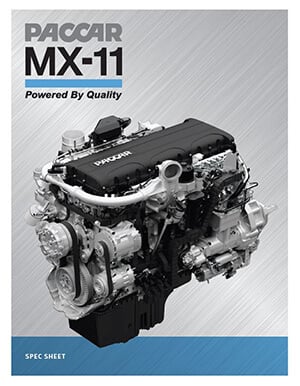 Paccar MX-11 Sales Sheet